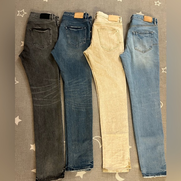 Men's Purple Brand Jeans - Picture 3 of 7